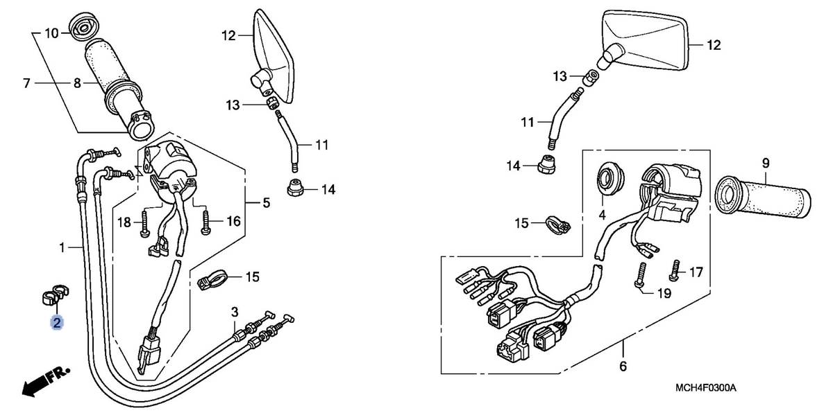 Honda OEM part 17915-SA7-981