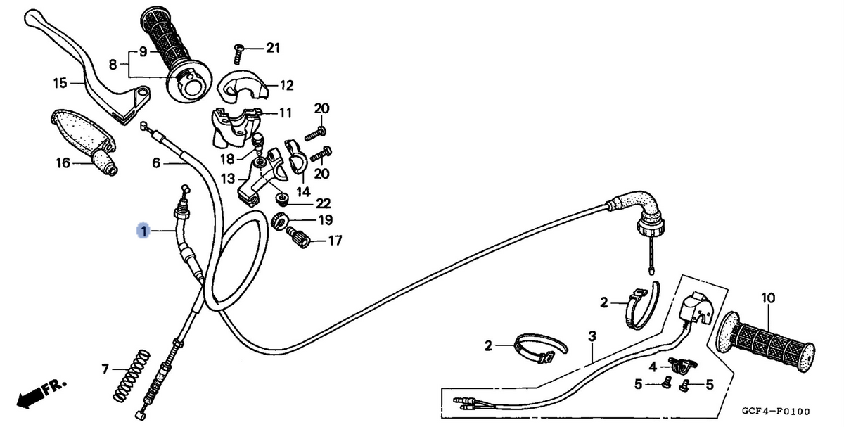 Honda OEM part 17920-GCF-315