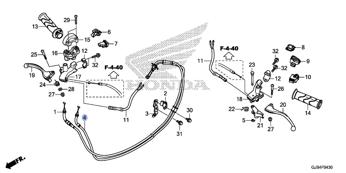 Honda OEM part 17920-GJA-J01