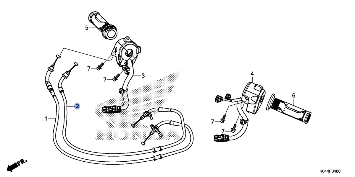 Honda OEM part 17920-K04-931