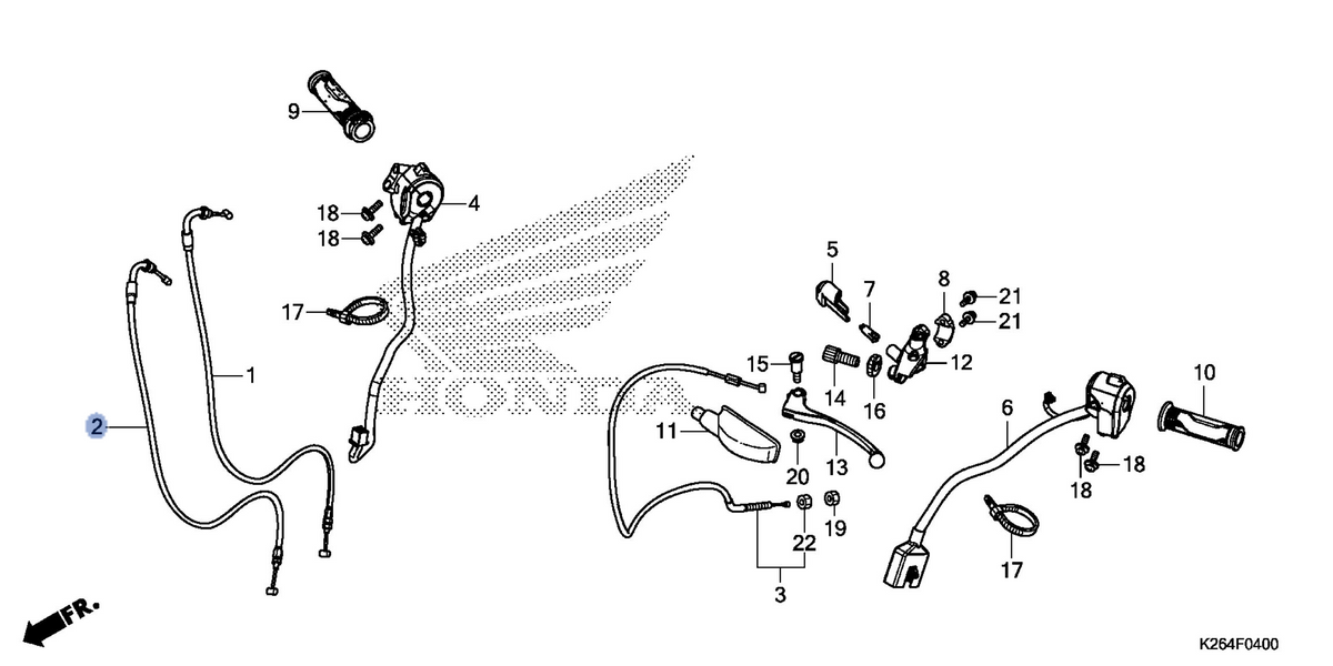 Honda OEM part 17920-K26-901