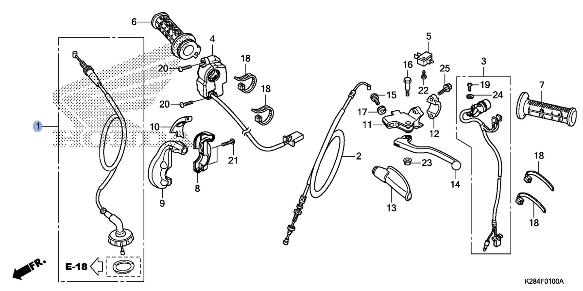 Honda OEM part 17920-K28-306