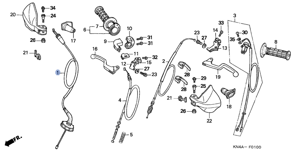 Honda OEM part 17920-KN4-307