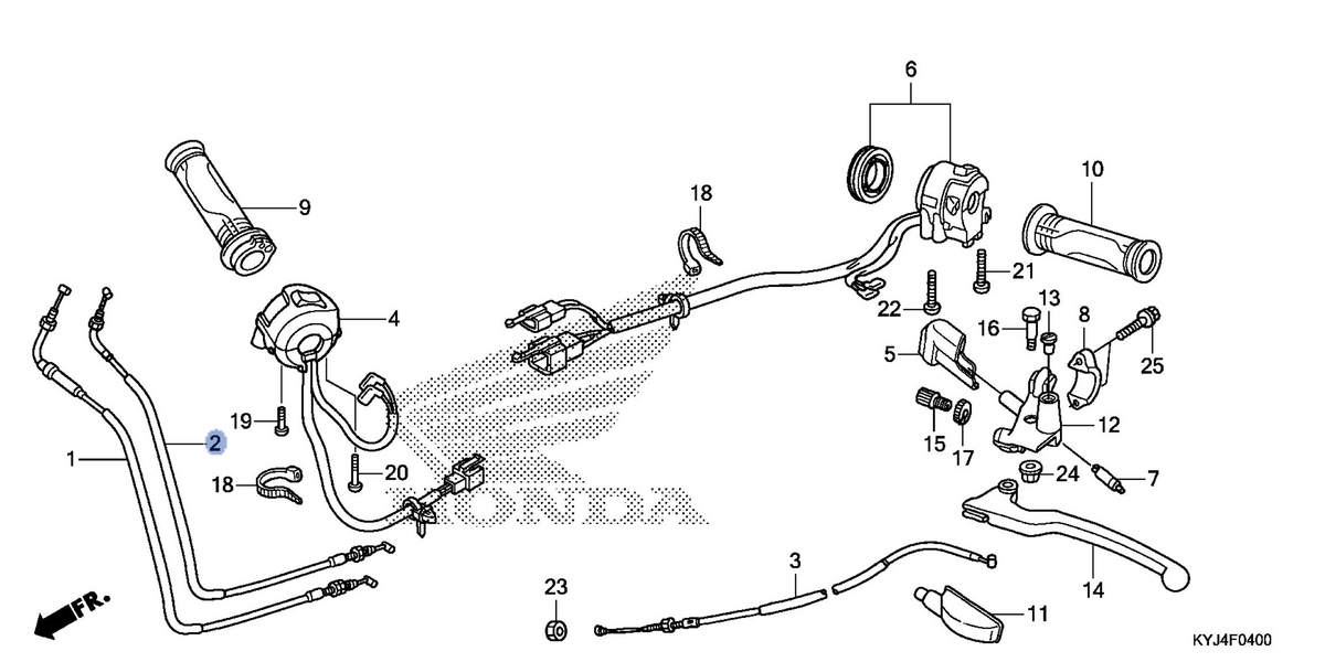 Honda OEM part 17920-KYJ-901