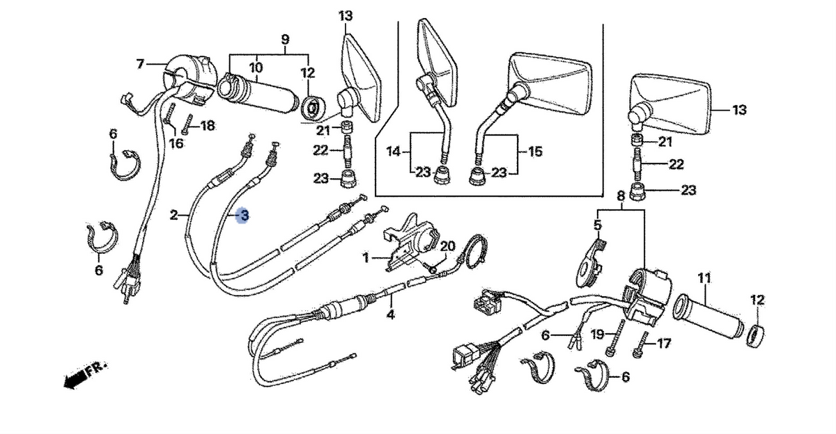 Honda OEM part 17920-MAA-000