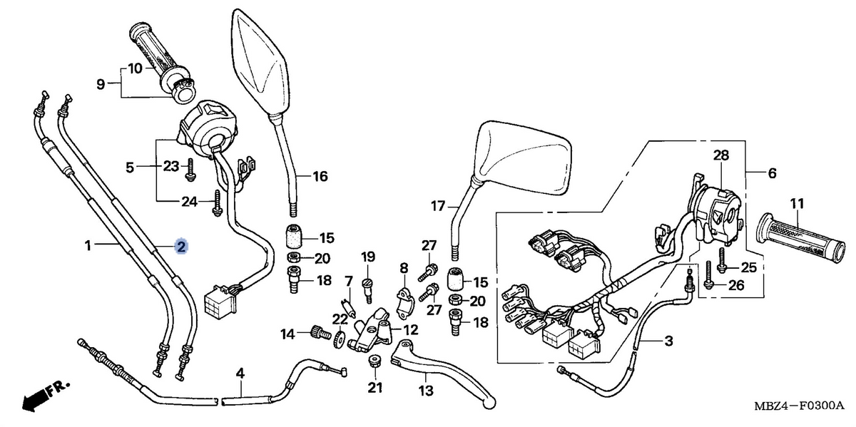 Honda OEM part 17920-MBZ-K00