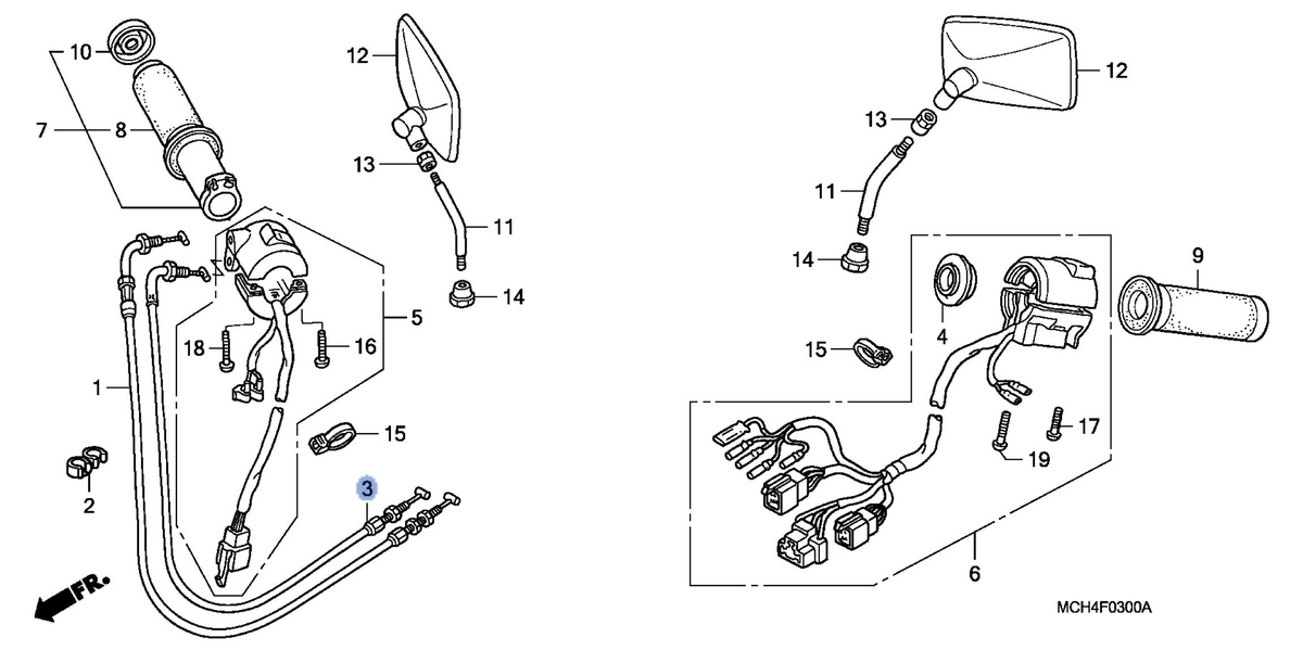 Honda OEM part 17920-MCH-000