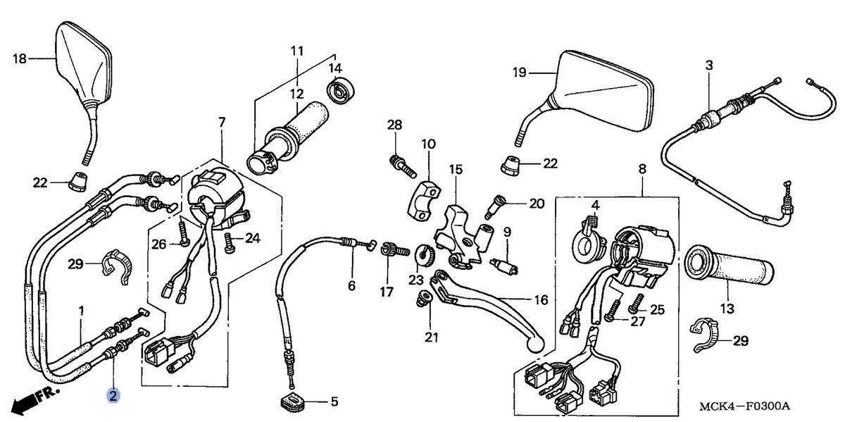 Honda OEM part 17920-MCK-A00