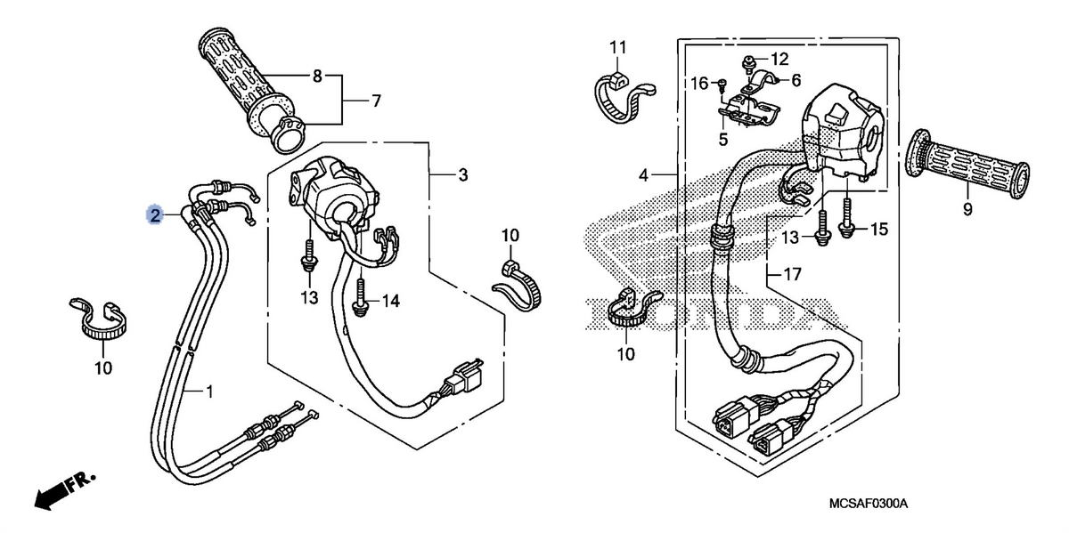 Honda OEM part 17920-MCS-D90