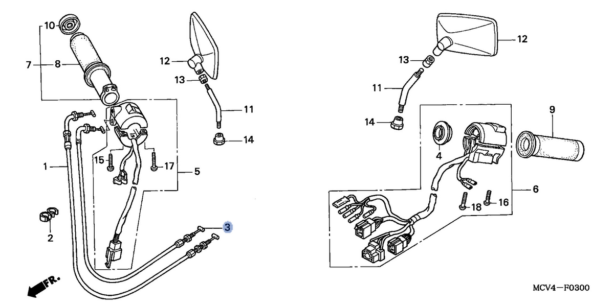 Honda OEM part 17920-MCV-000