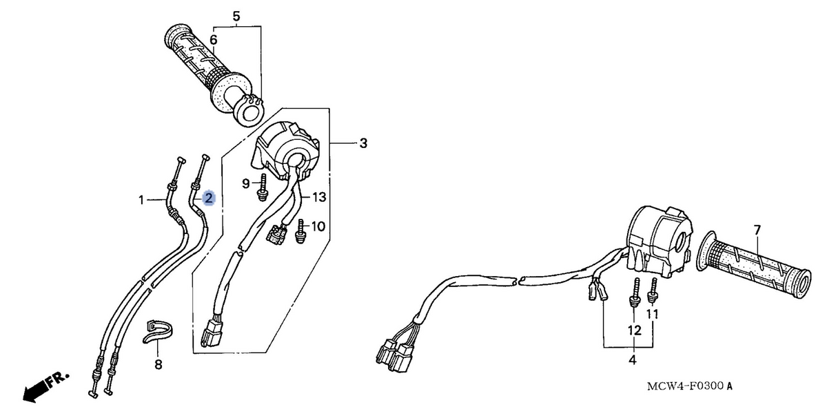 Honda OEM part 17920-MCW-D00