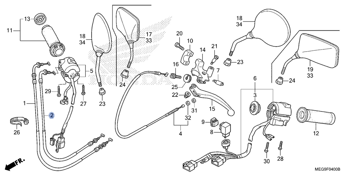 Honda OEM part 17920-MEG-D50