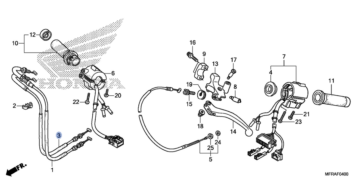 Honda OEM part 17920-MFR-670