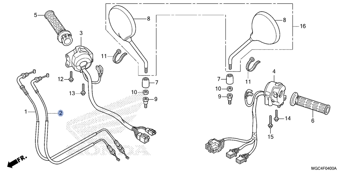 Honda OEM part 17920-MGC-D31
