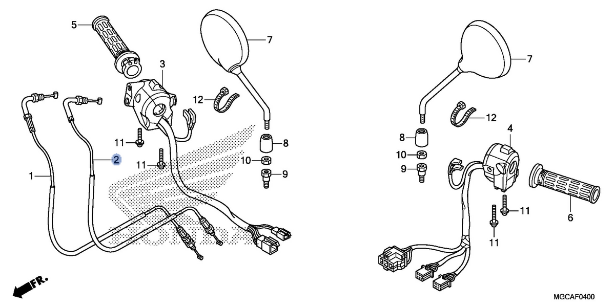 Honda OEM part 17920-MGC-N21