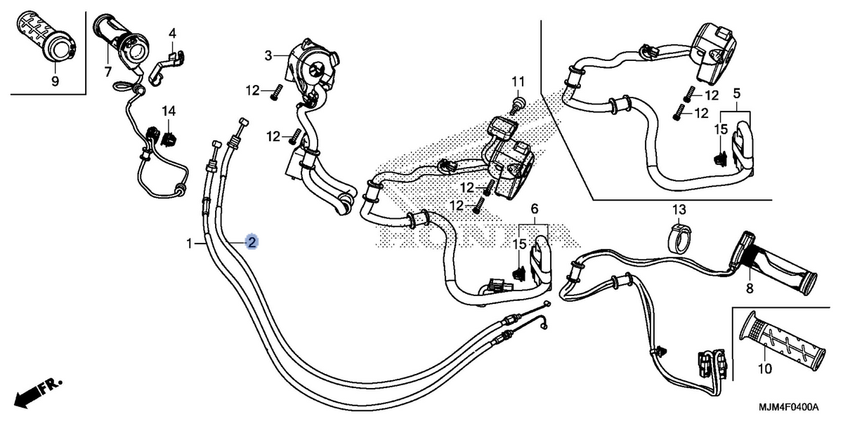 Honda OEM part 17920-MJM-D11