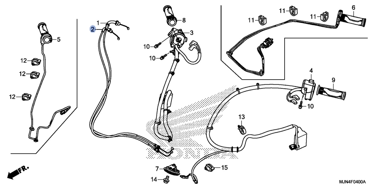 Honda OEM part 17920-MJN-A01