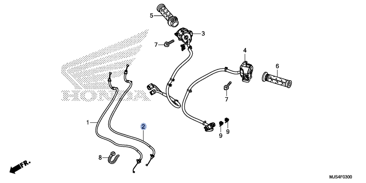 Honda OEM part 17920-MJS-J31