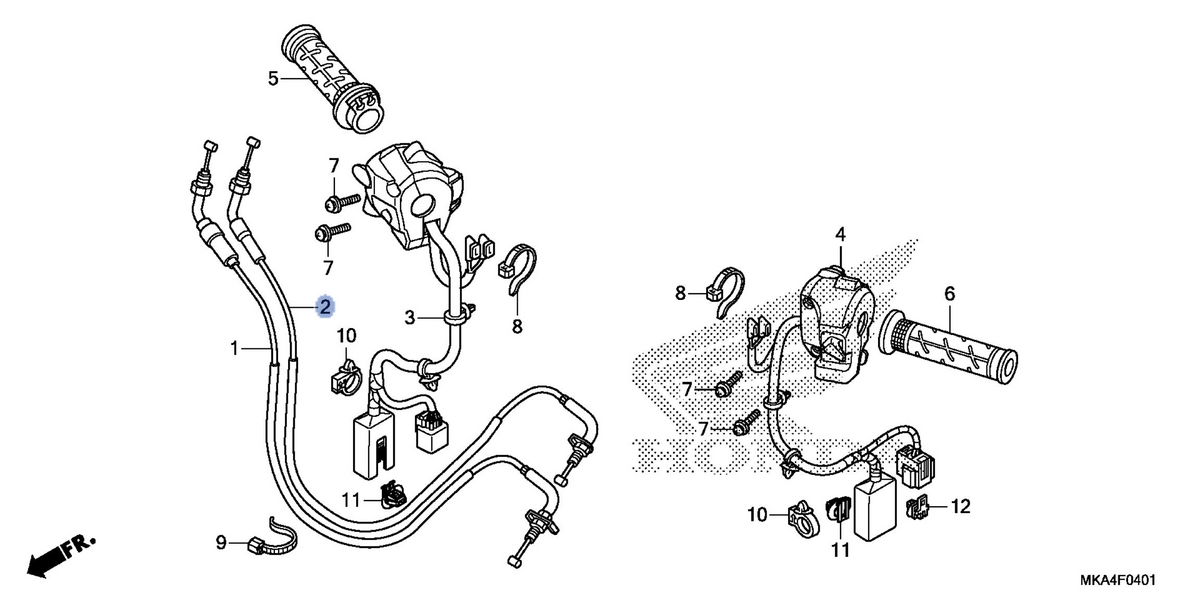Honda OEM part 17920-MKA-D51
