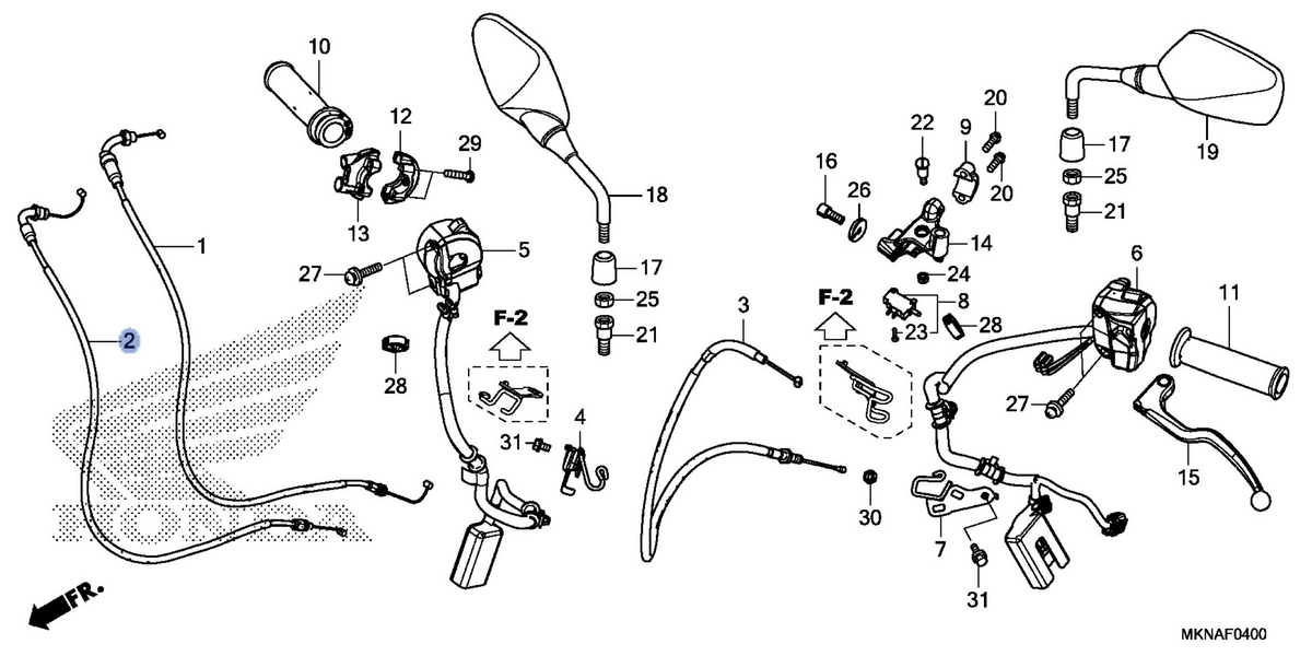 Honda OEM part 17920-MKN-D51