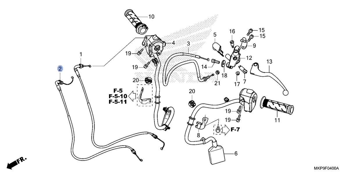 Honda OEM part 17920-MKP-DP1