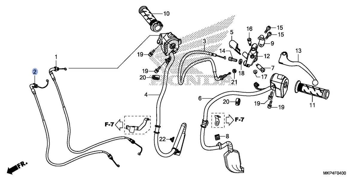 Honda OEM part 17920-MKP-DQ1
