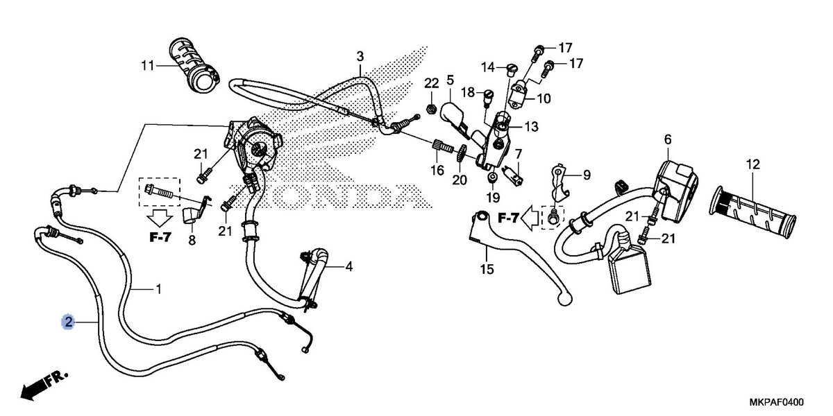 Honda OEM part 17920-MKP-J01