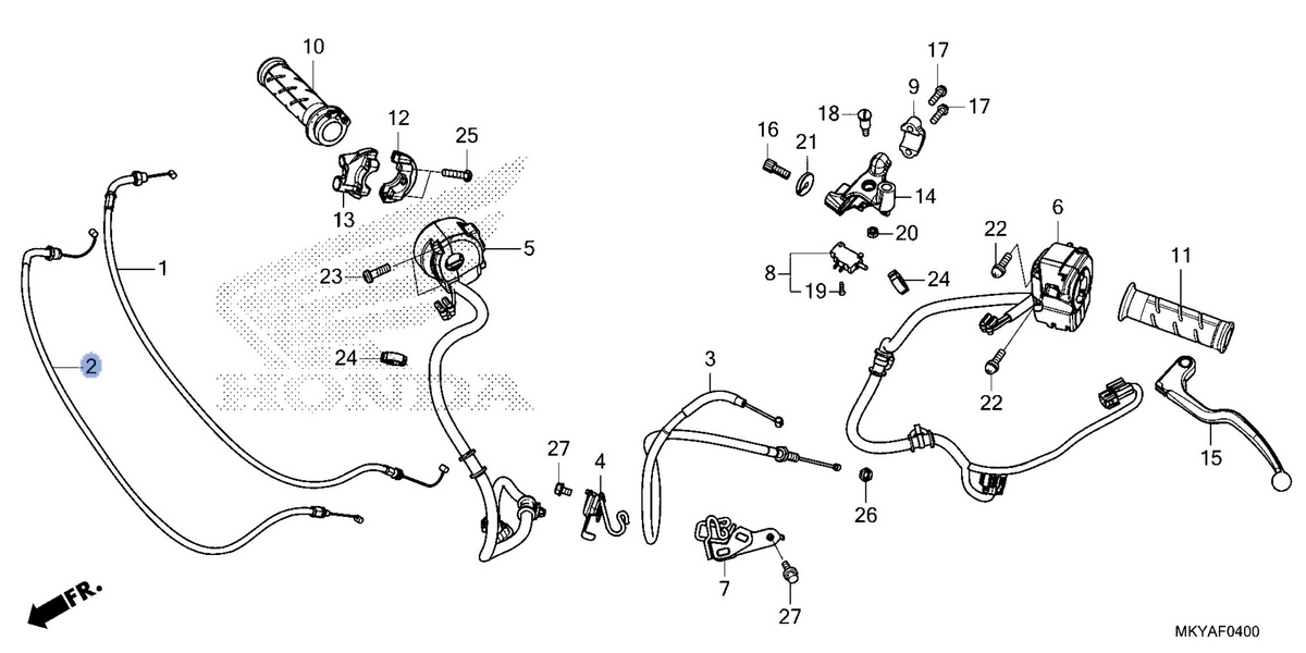 Honda OEM part 17920-MKY-E21
