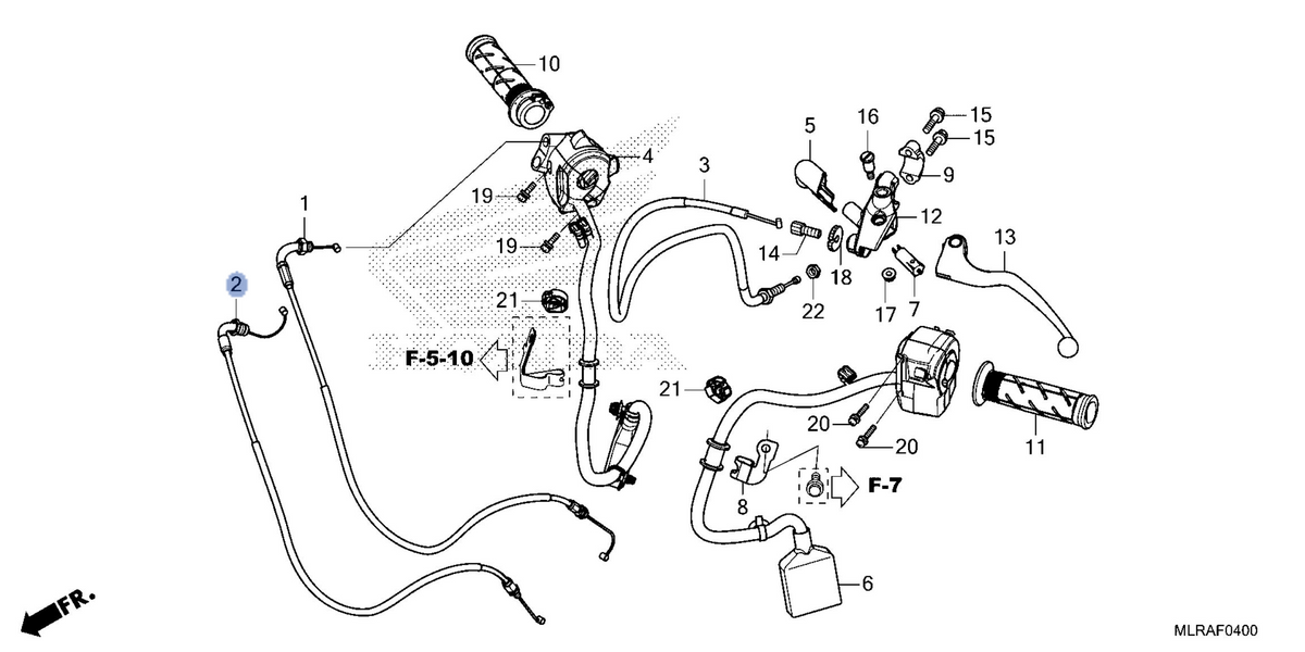 Honda OEM part 17920-MLR-D41