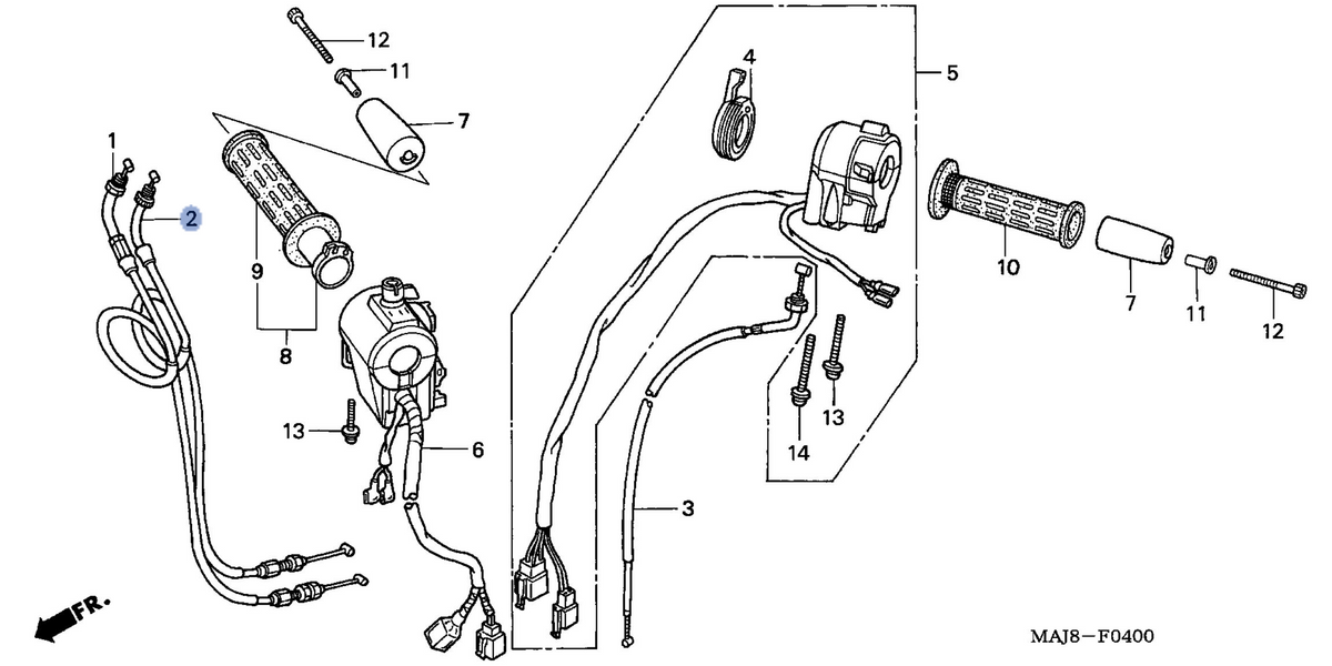 Honda OEM part 17920-MZ9-900