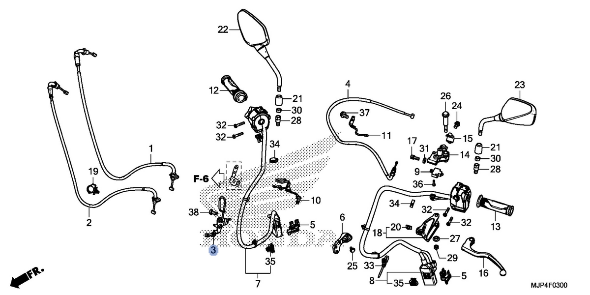 Honda OEM part 17925-MJP-G50