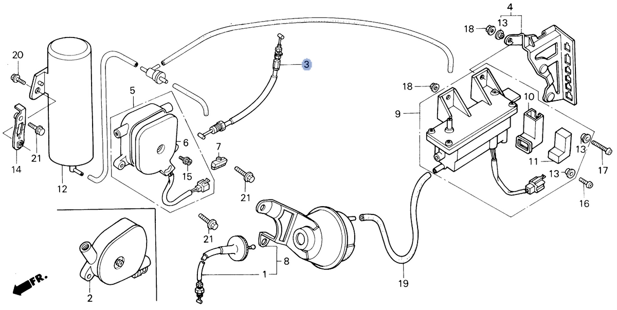 Honda OEM part 17930-MT8-004
