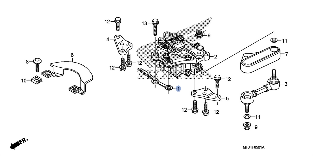 Honda OEM part 17931-MFJ-D10