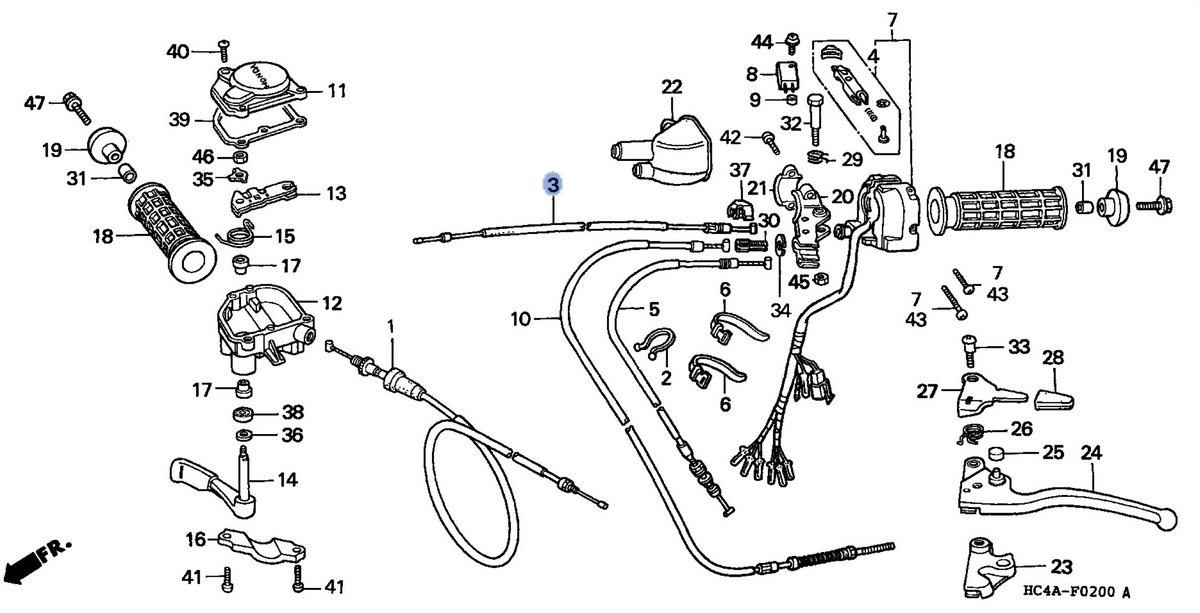 Honda OEM part 17950-HM5-671