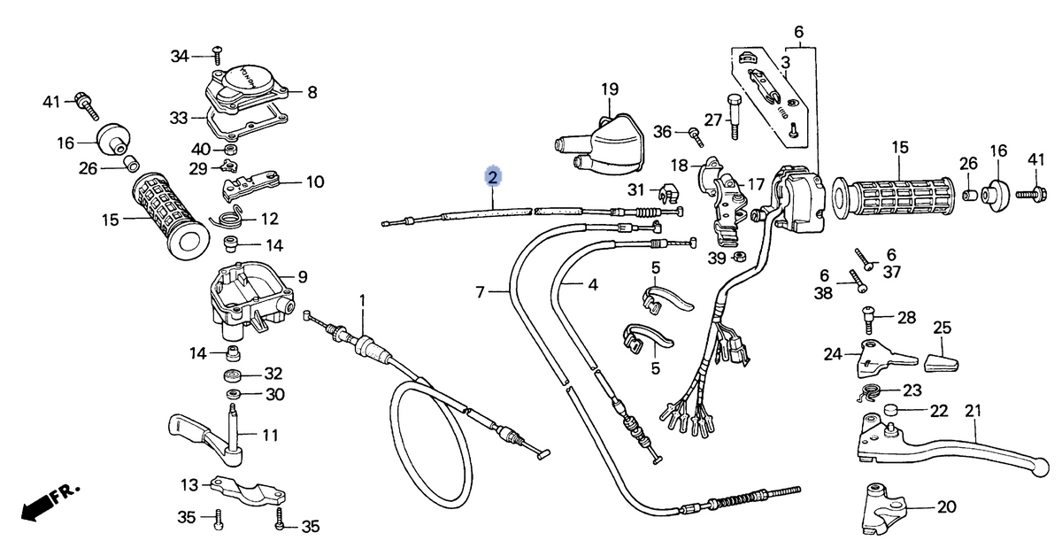 Honda OEM part 17950-HM5-850