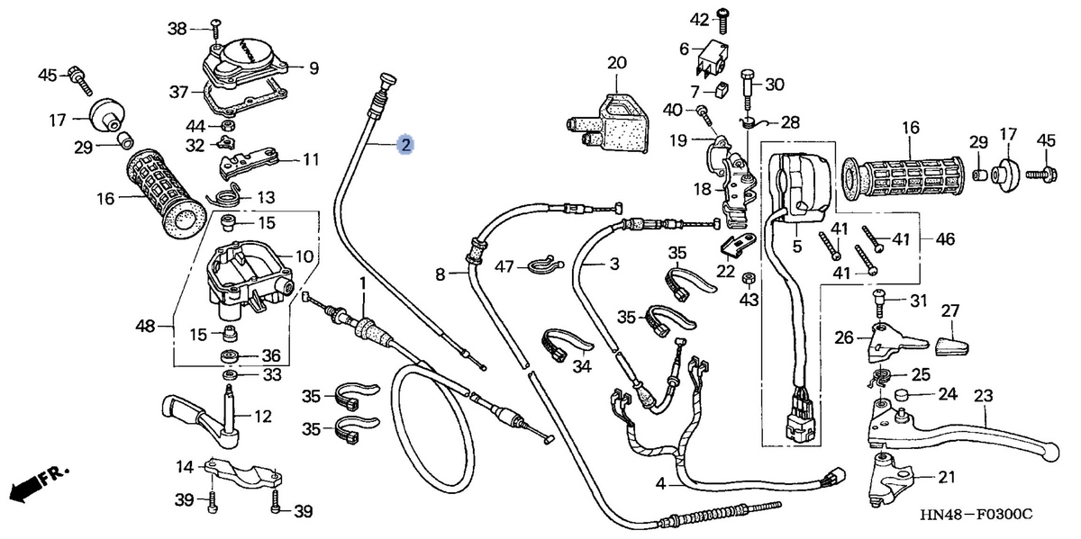 Honda OEM part 17950-HN5-M40