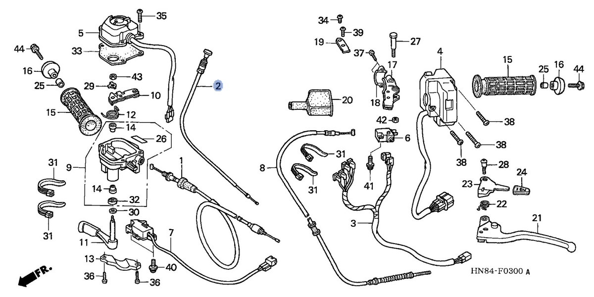 Honda OEM part 17950-HN8-000