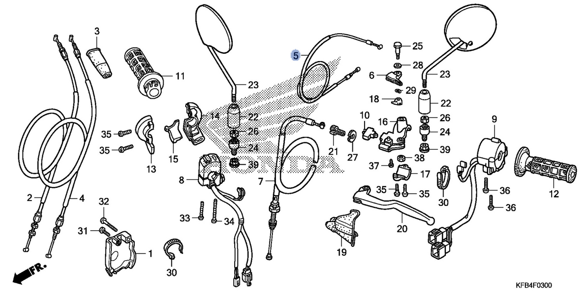 Honda OEM part 17950-KFB-750