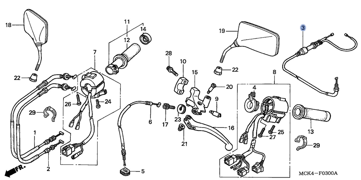 Honda OEM part 17950-MCK-A00