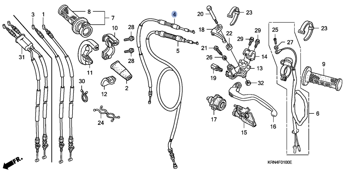 Honda OEM part 17950-MEN-A10