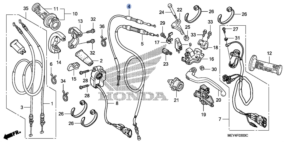 Honda OEM part 17950-MEY-A20