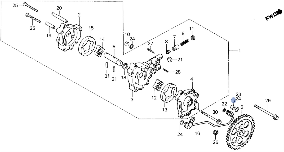 Honda OEM part 17958-197-300