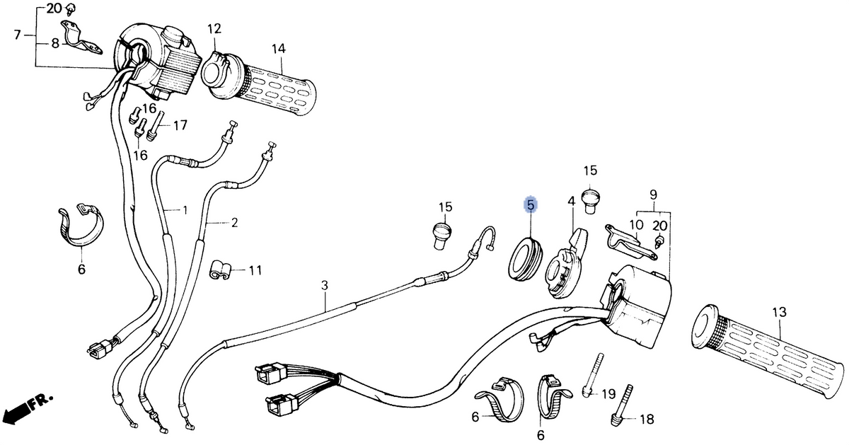 Honda OEM part 17962-MG9-950