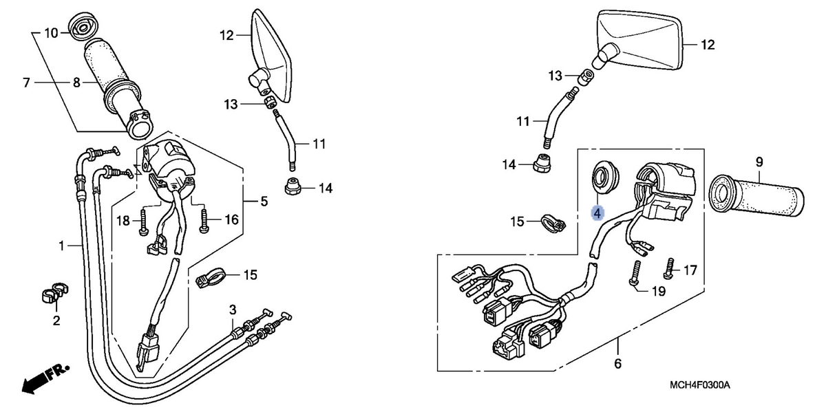 Honda OEM part 17962-MR1-000