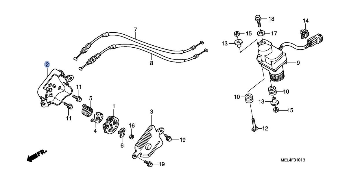 Honda OEM part 18183-MEL-D20