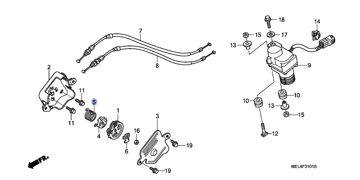 Honda OEM part 18186-MEL-D20