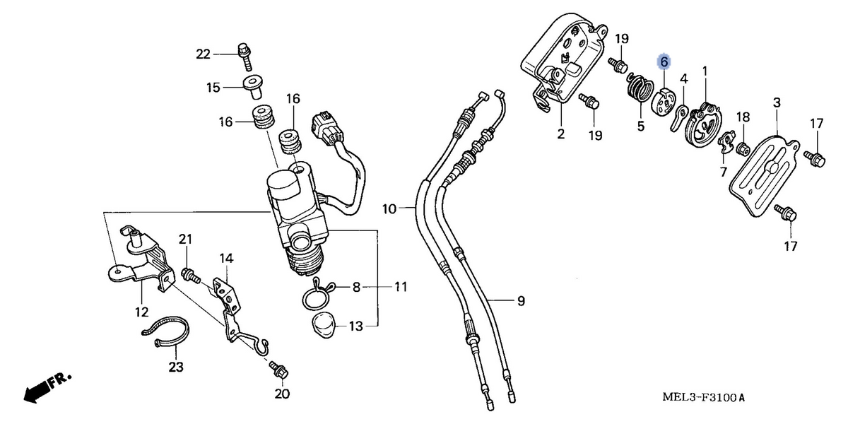 Honda OEM part 18189-MEL-000
