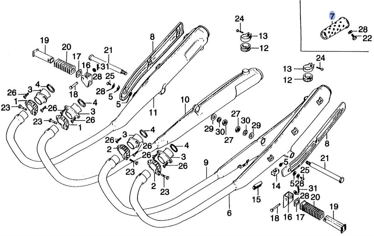 Honda OEM part 18311-341-900