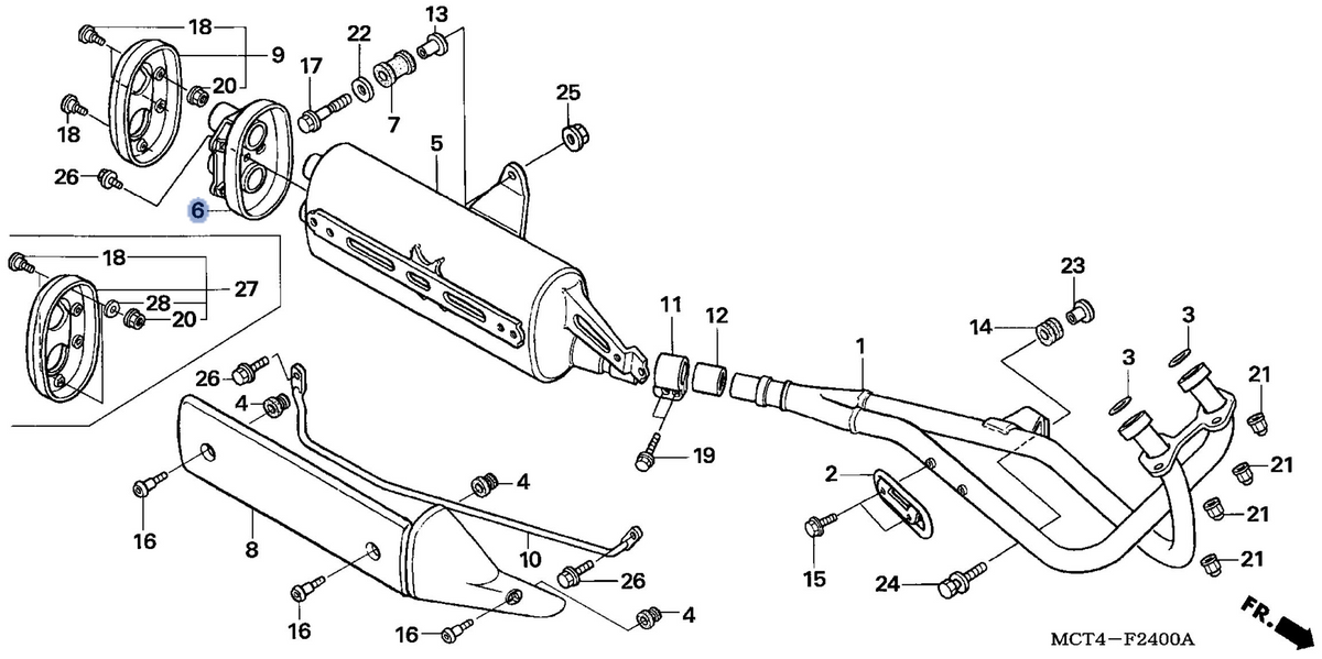 Honda OEM part 18317-MCT-640