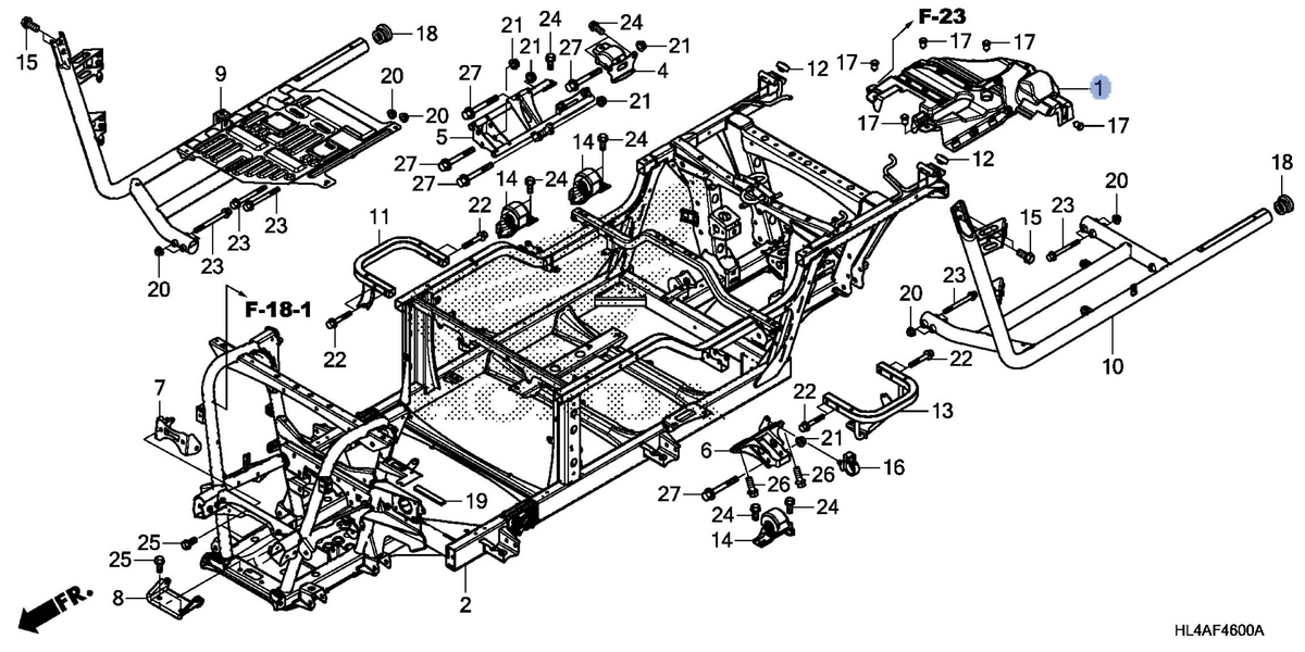 Honda OEM part 18328-HL4-F00